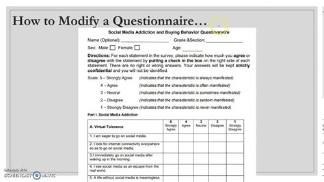 types of quantitative survey questionnaire